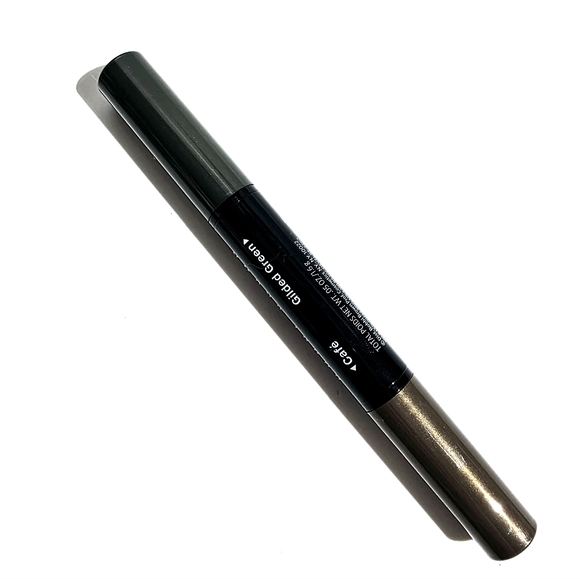 Bobbi Brown Dual Ended Long Wear Cream Shadow Stick Café/ Gilded Green New
